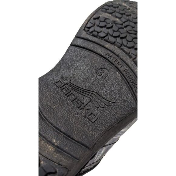 Dansko Pro Clog XP‎ 2.0 Womens US Size 7 Blue Silver Lines Slip On Shoes EU 38 - Picture 8 of 8